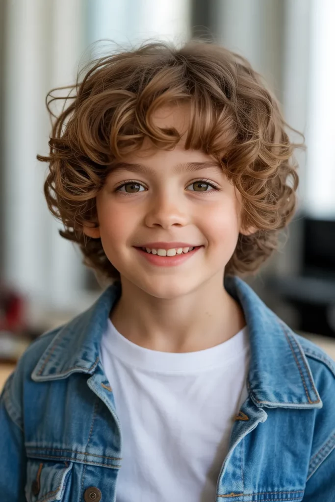 Classic Curly Crop for Boys