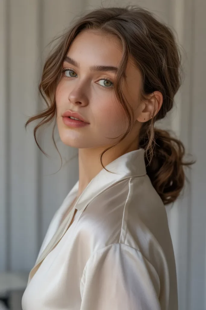 Classic Loose Messy Ponytail