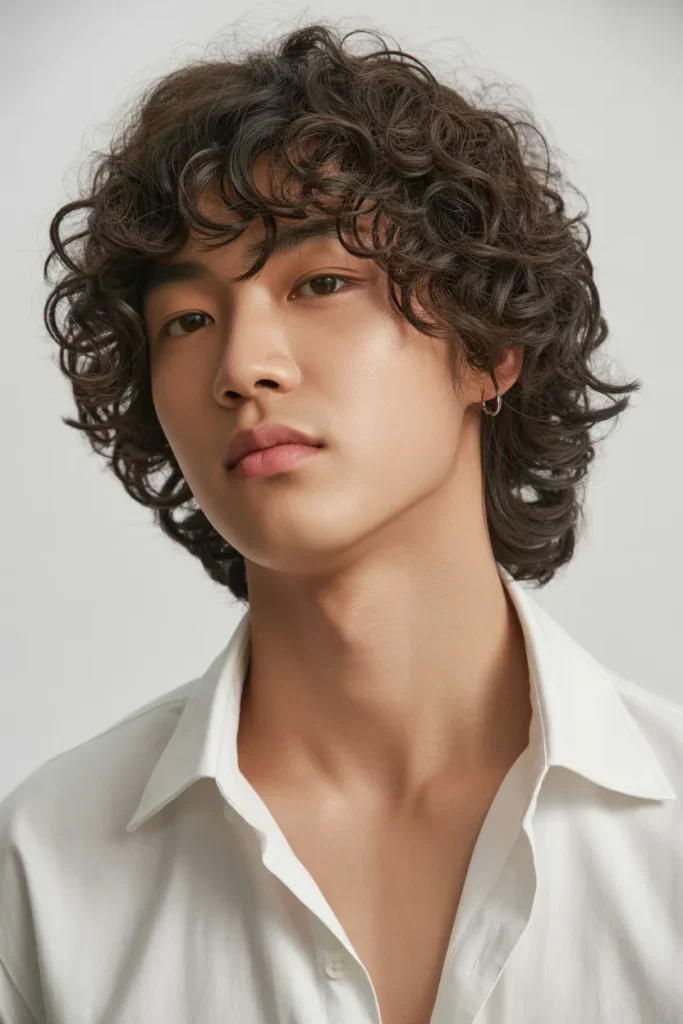 Curly Middle-Length Flow