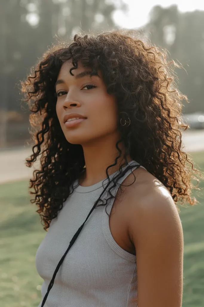 Drawstring Ponytail with Natural Texture