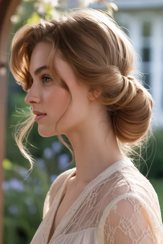  Ethereal Gibson Girl Tuck