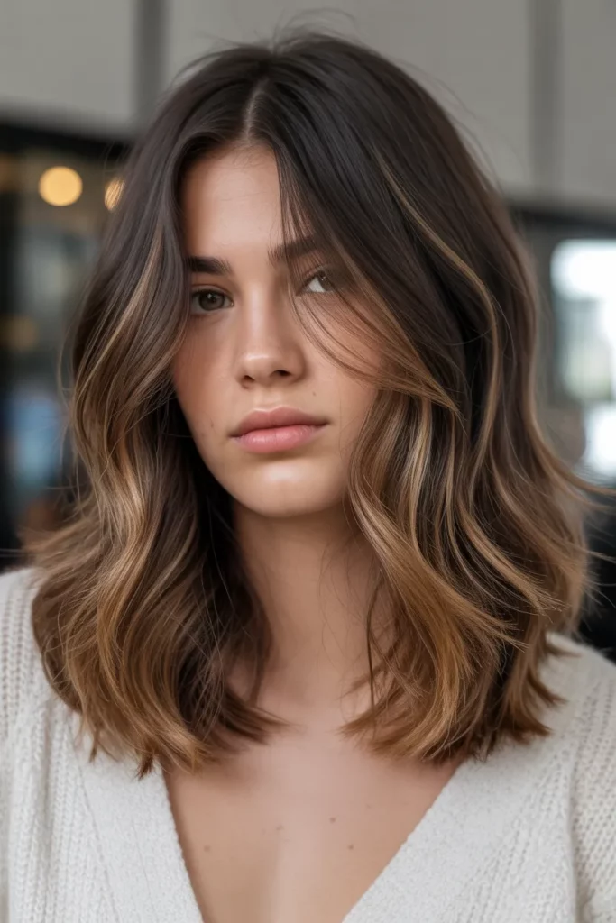 Highlighted Wolf Cut