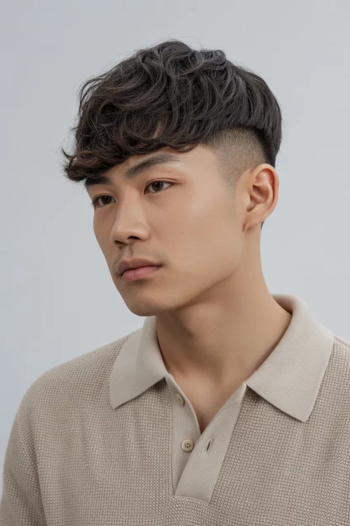 Layered Short Top with Low Fade