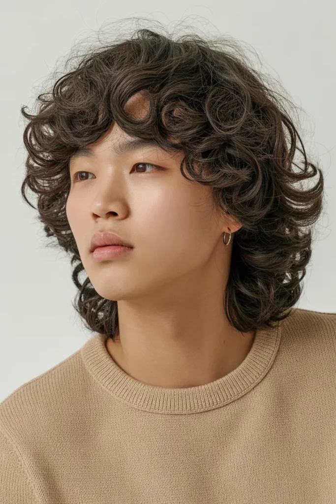 Long Defined Curls with Side Layers