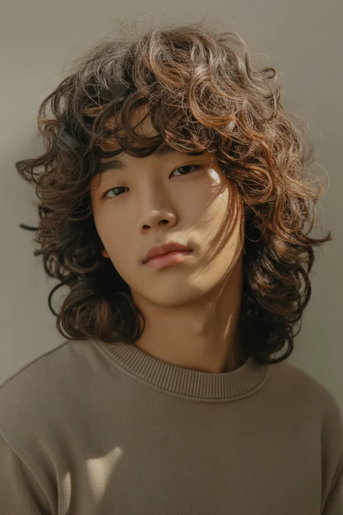 Loose Spiral Curls with Volume