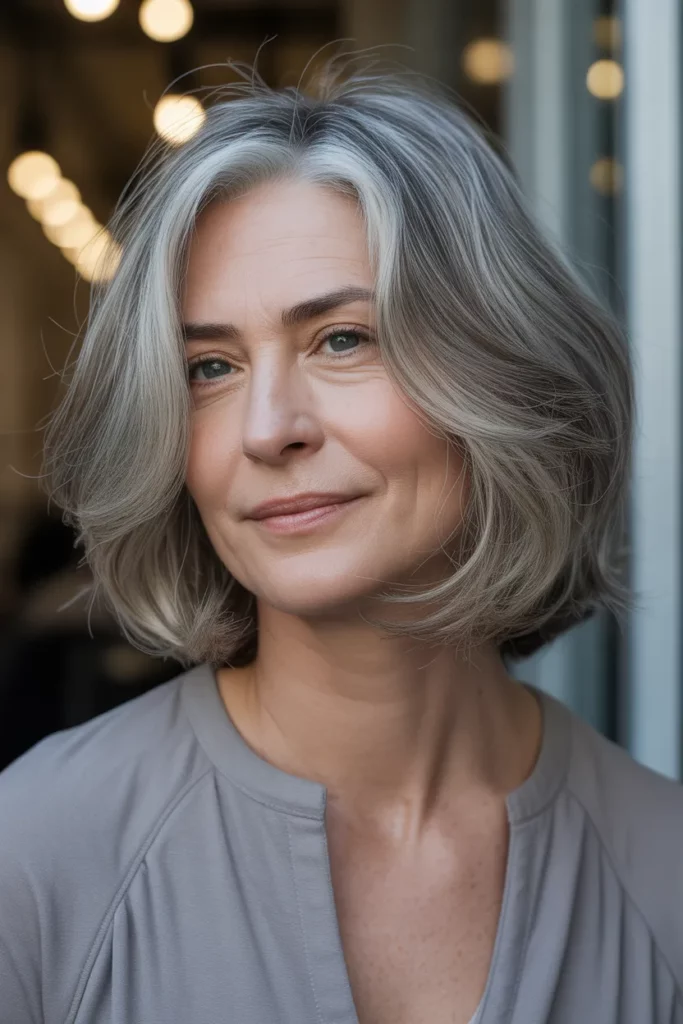 Textured Layered Bob