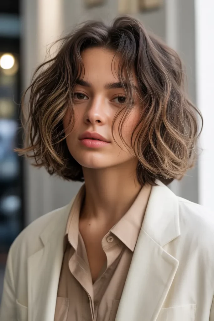 Textured Tousled Bob