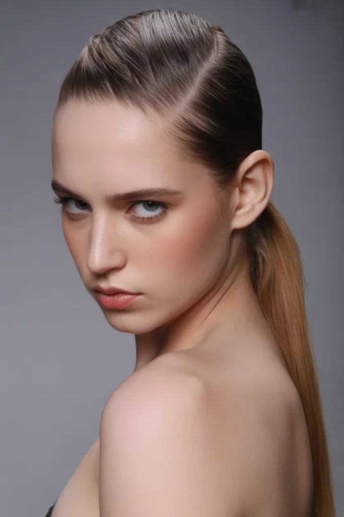 The Asymmetric Ponytail