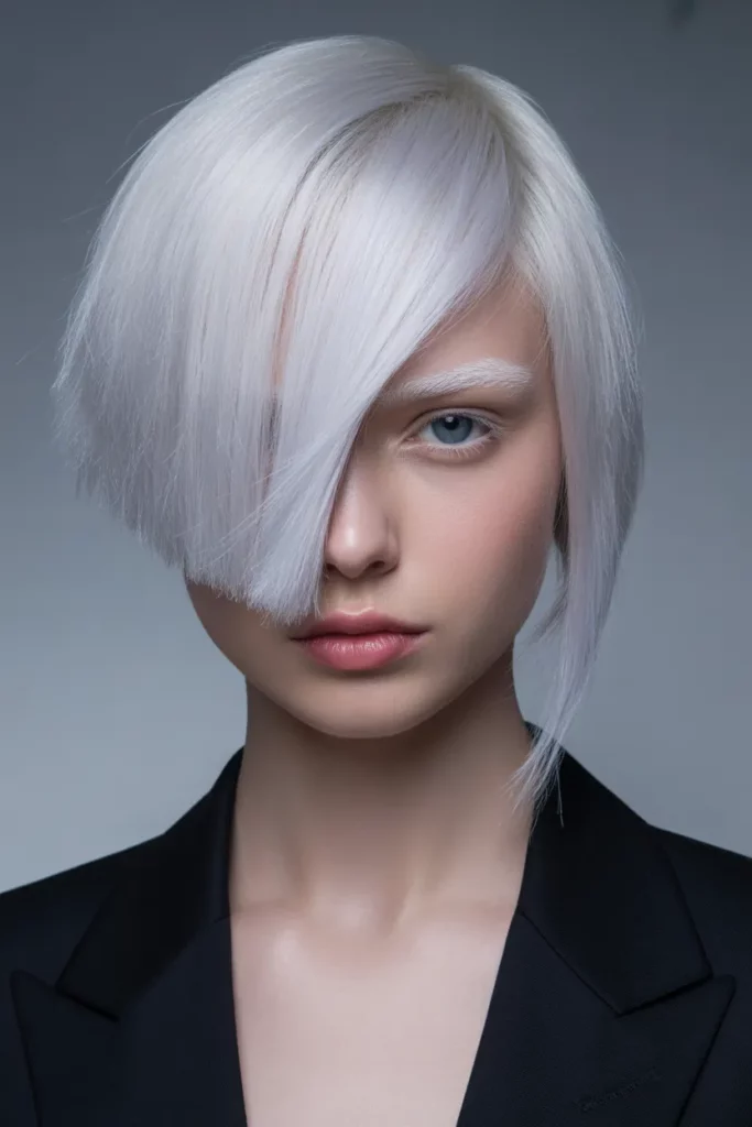 The Asymmetrical Blunt Bob
