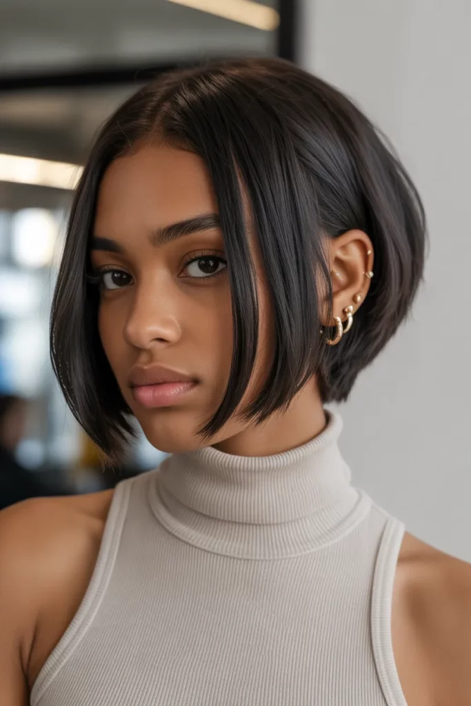 The Asymmetrical Bob