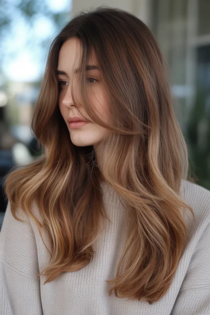 The Balayage with Long, Blended Layers