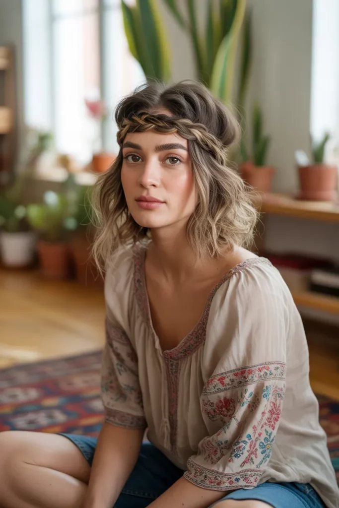 The Bohemian Braided Headband