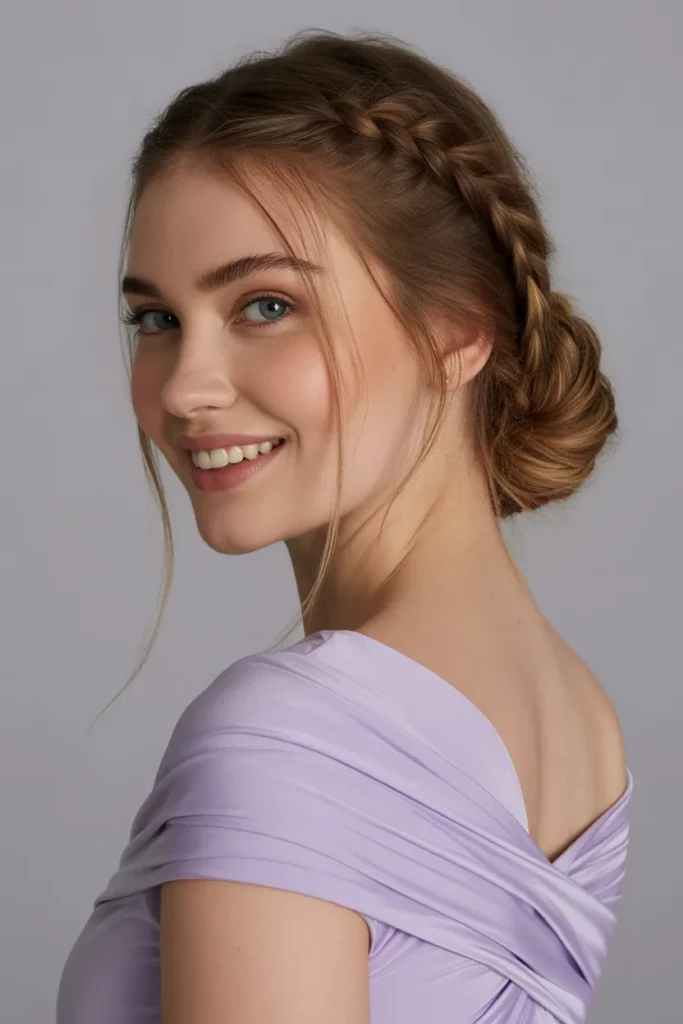 The Braided Wrap Bun