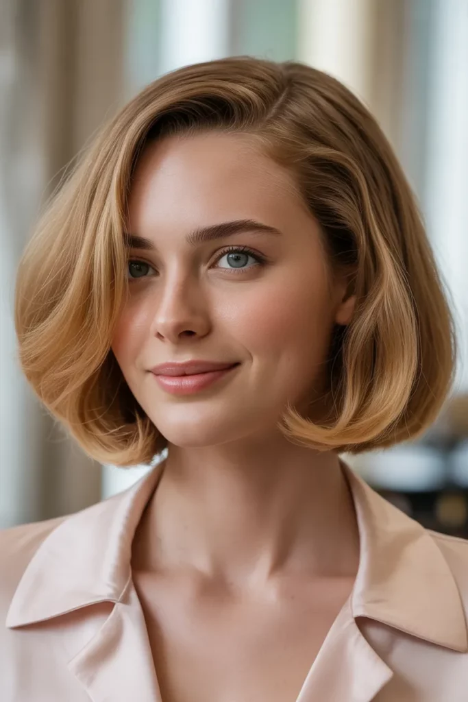 The Classic Inward-Curved Bob
