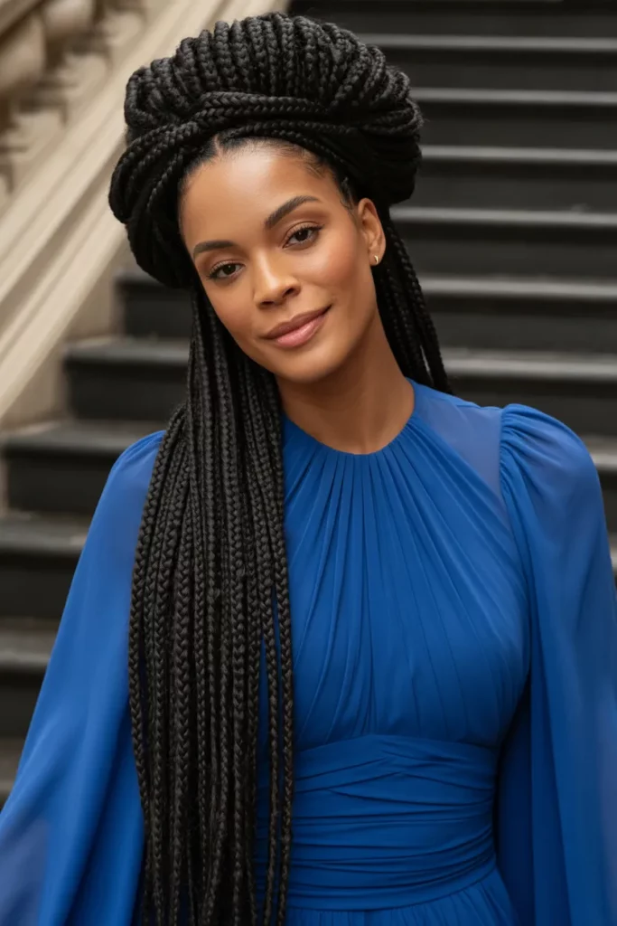 The Crown of Glorious Box Braids