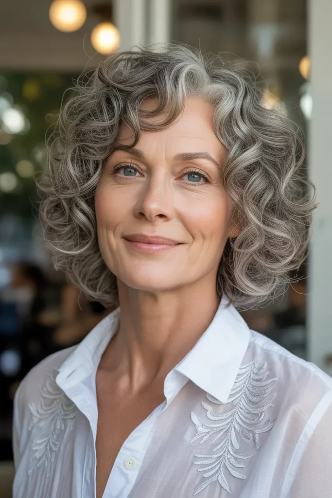 The Curly Bob for Natural Texture