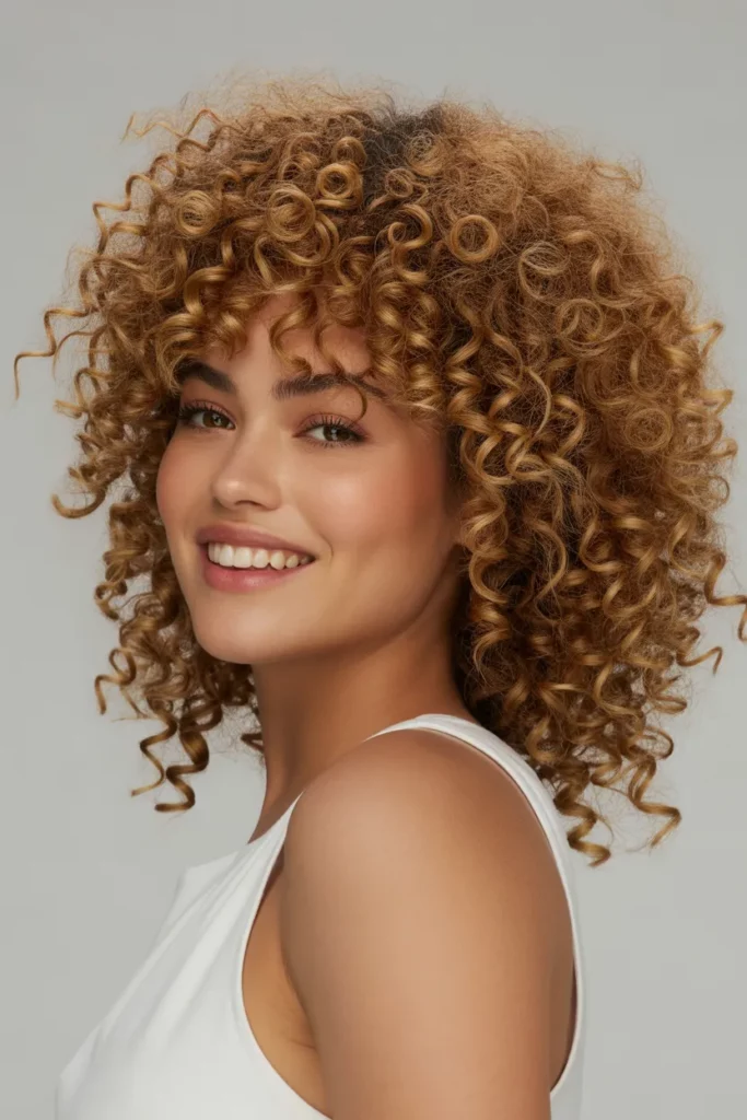 The Curly High Ponytail