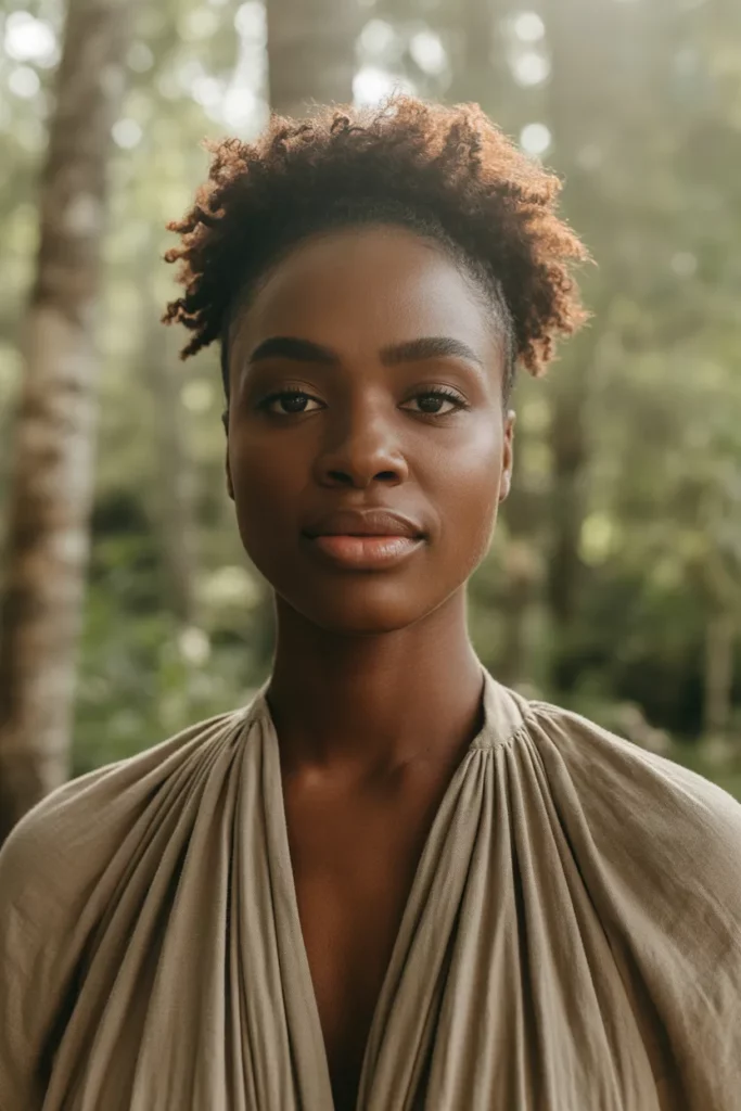 The Curly Twisted Crown Cut