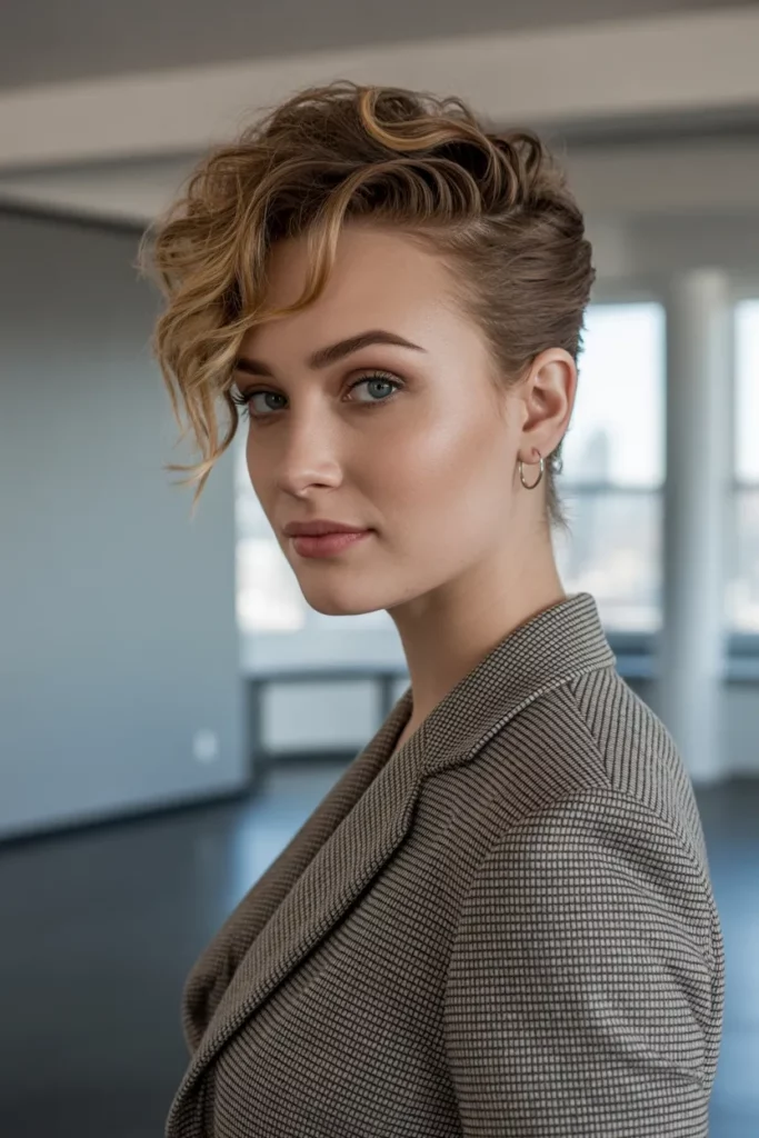 The Deconstructed Curls with Vertical Emphasis