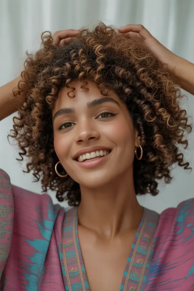 The Defined Coily Fro