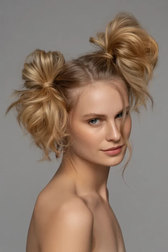 The Double Knotted Ponytail