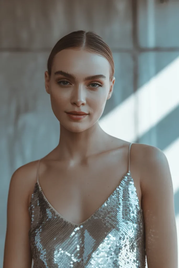 The Elegant Pinned-Back Bob