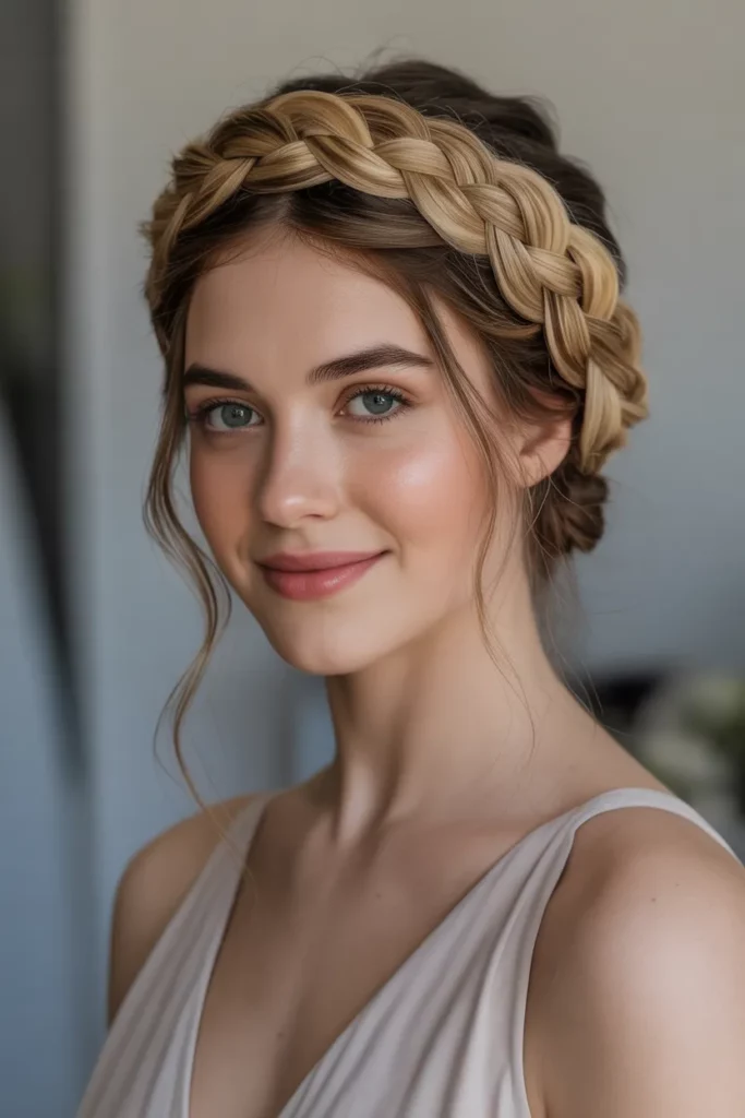 The Four-Strand Braid Crown