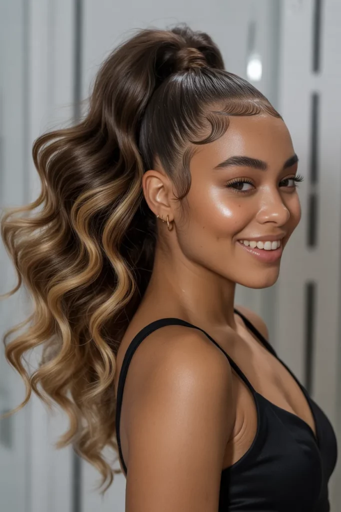 The Glamorous High Ponytail