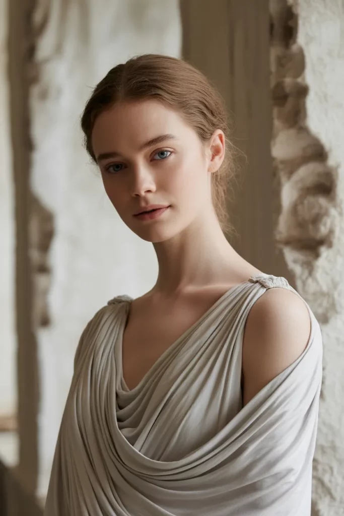 The Grecian-Style Tousled Bun