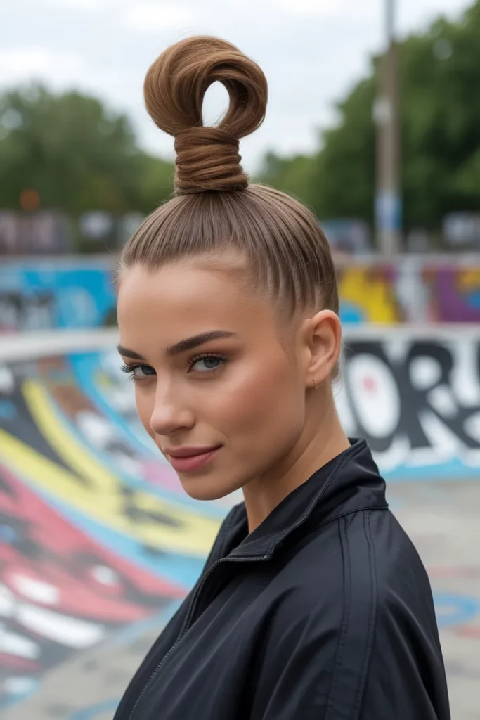 The High Ponytail Loop Mohawk