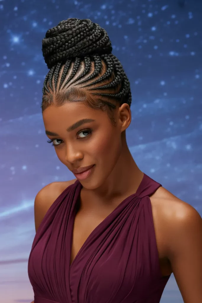 The Intricate Braided Crown Updo