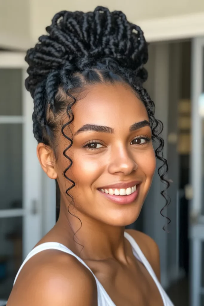 The Intricate Marley Twist Updo