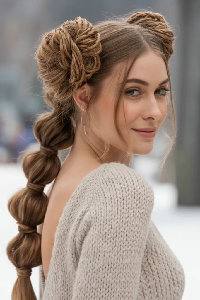 The Knotted Rope Updo