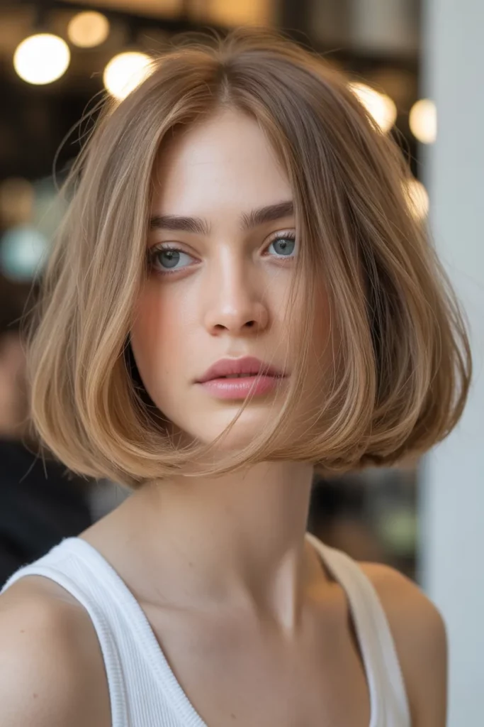 The Layered Bob for Fine Hair