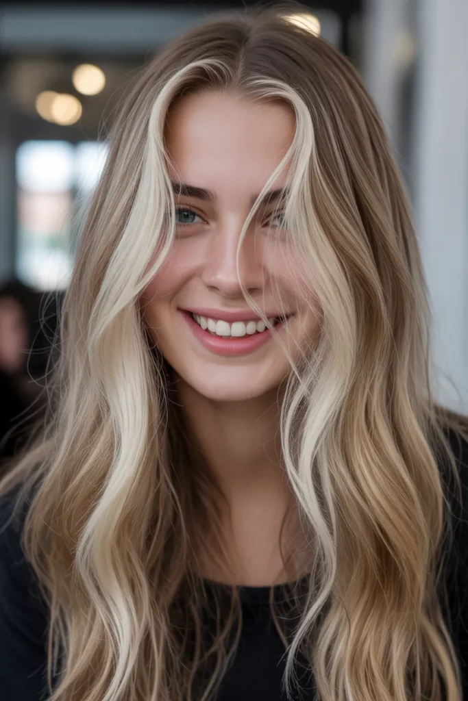 The Long Hair with a Money Piece