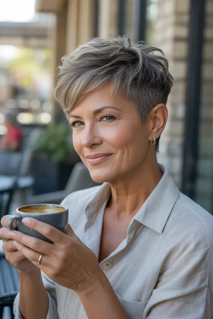 The Low-Maintenance Textured Crop Hawk