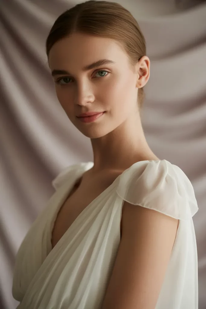 The Messy Braided Crown Bun