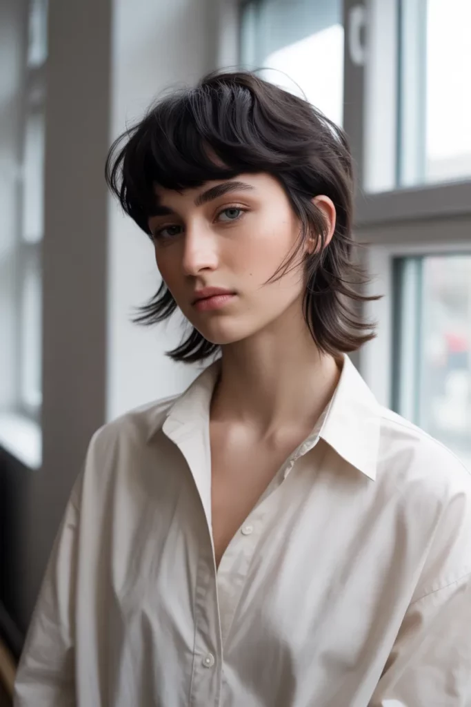 The Modern Mullet with Soft Layers