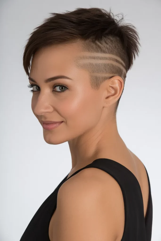 The Mohawk with a Shaved Nape