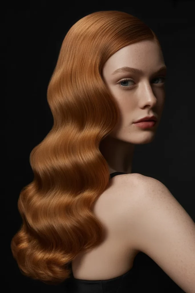 The Old Hollywood Glamour Waves