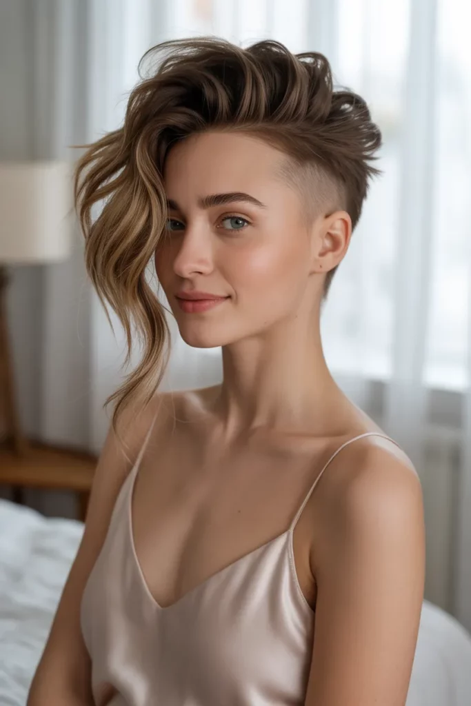 The Pinned Back Voluminous Mohawk