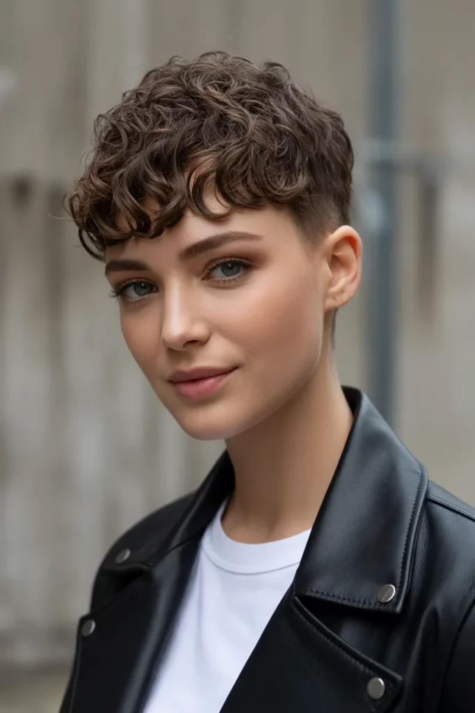 The Pixie Cut with Piece-Y Bangs