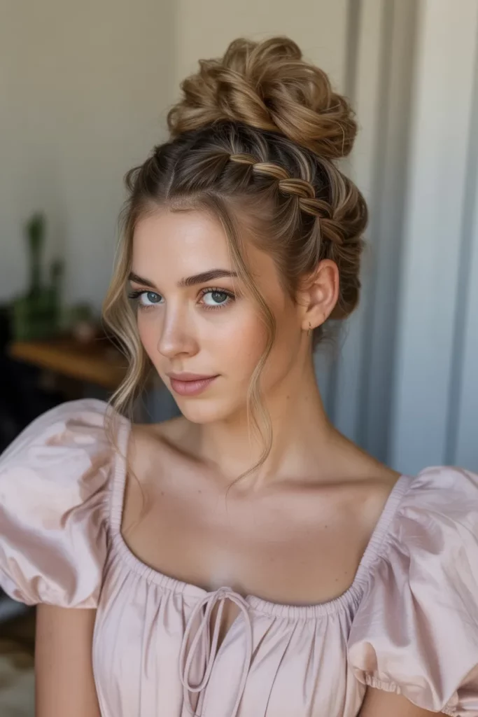 The Pull-Through Braid Bun