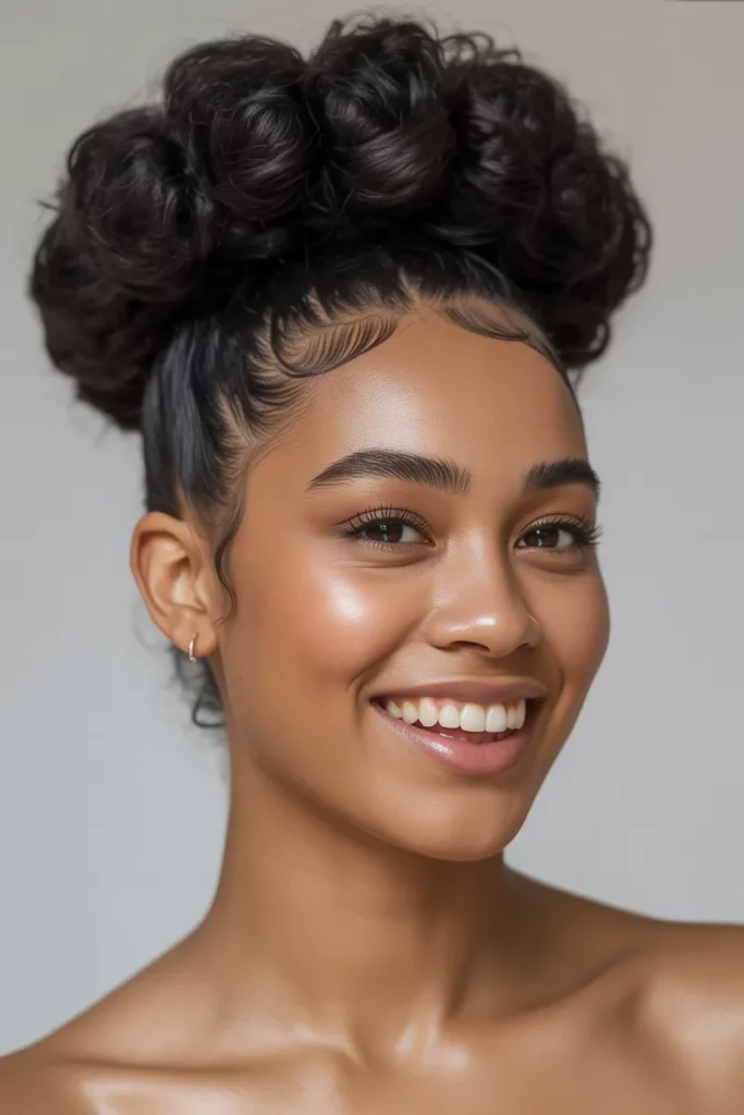 The Regal High-Puffed Bun