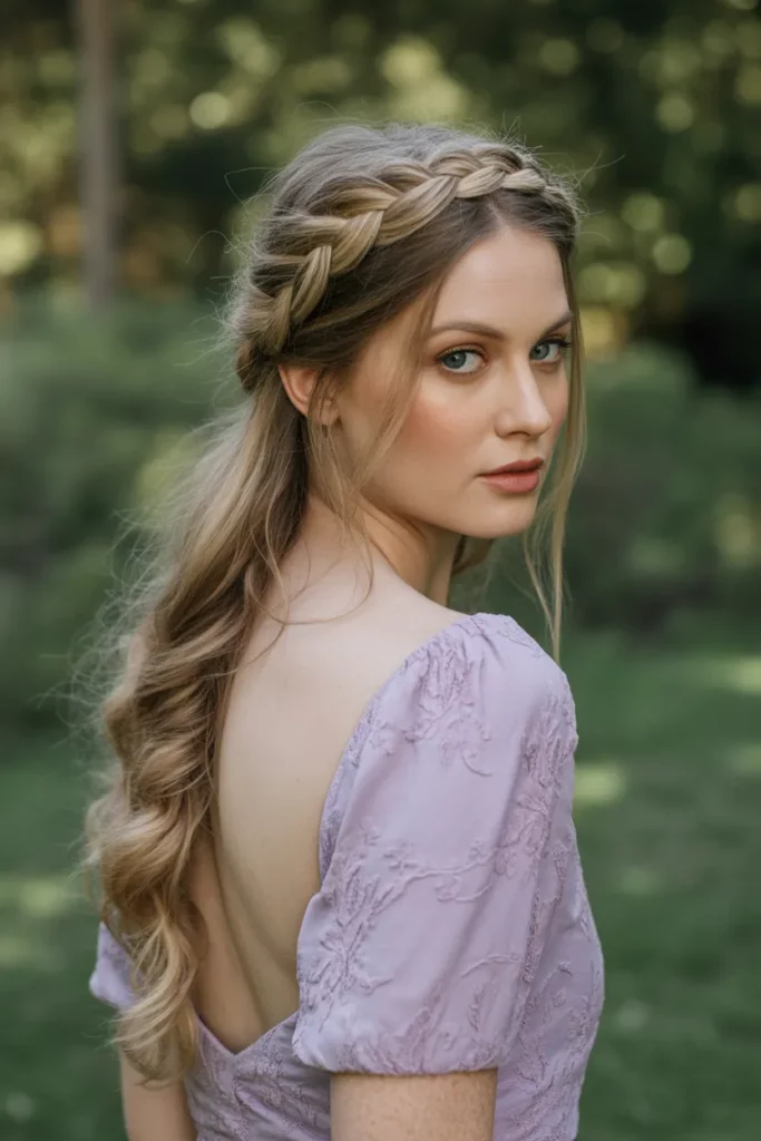 The Romantic Braided Crown