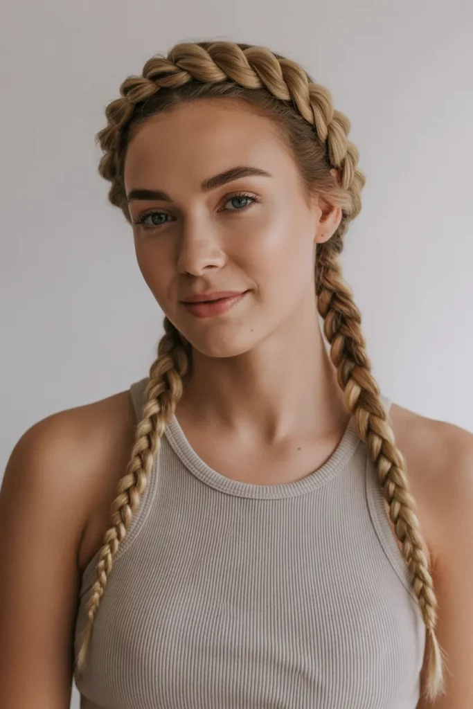 The Rope Twist Braid Crown