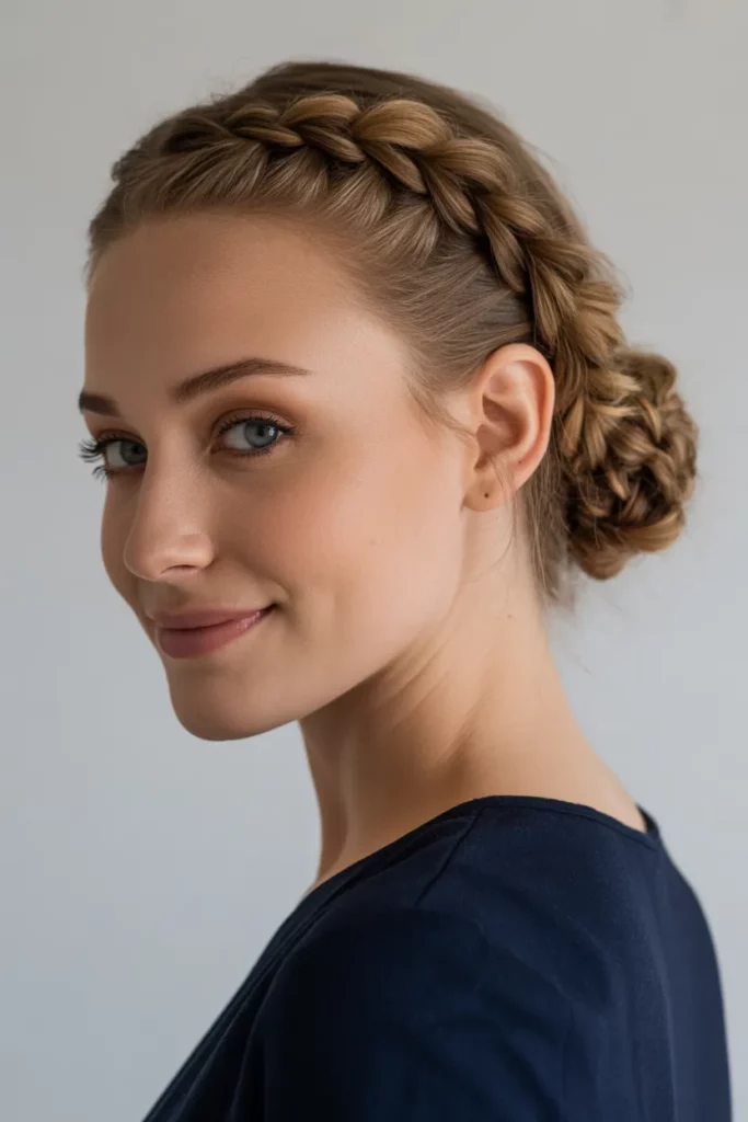 The Rope Twist Braid Updo