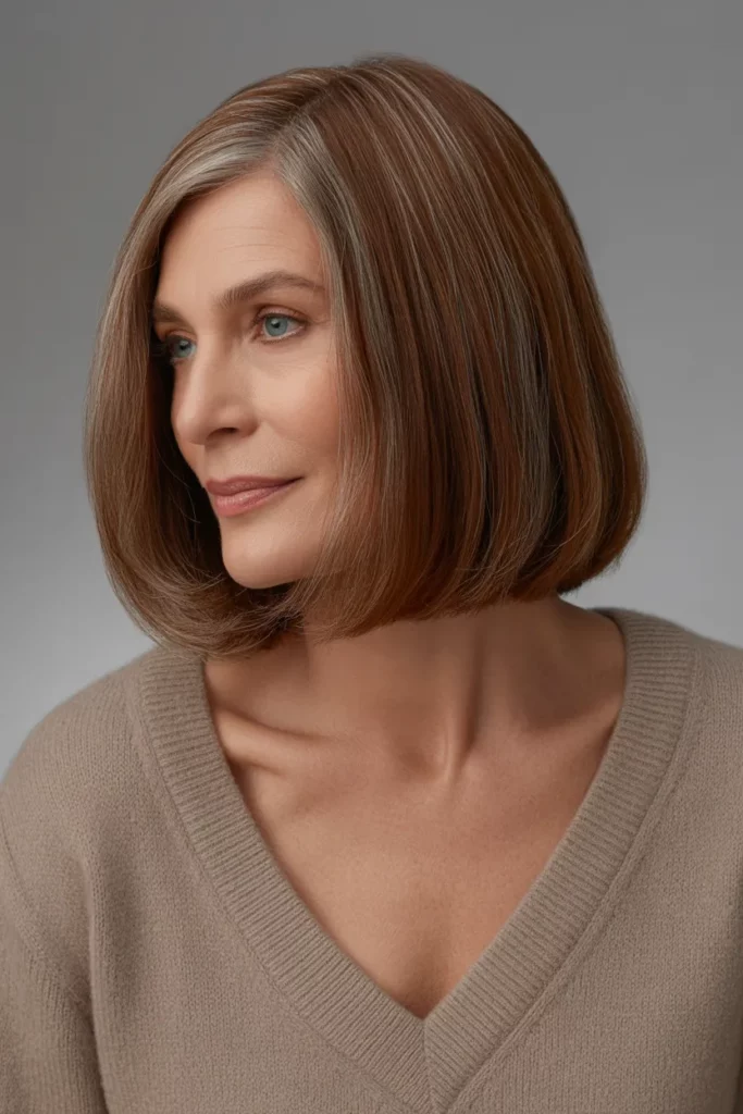 The Shoulder-Length Blunt Cut