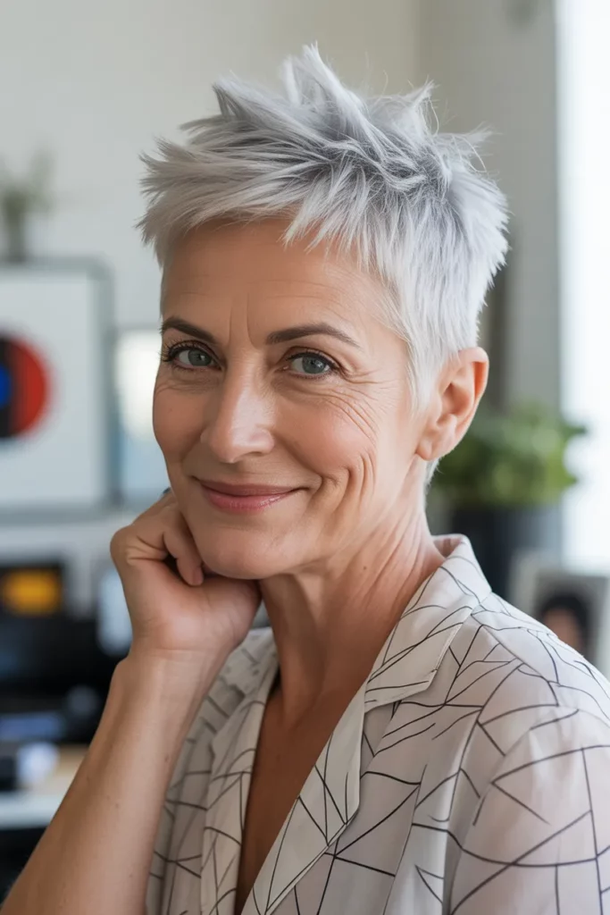 The Silver Spiky Crop