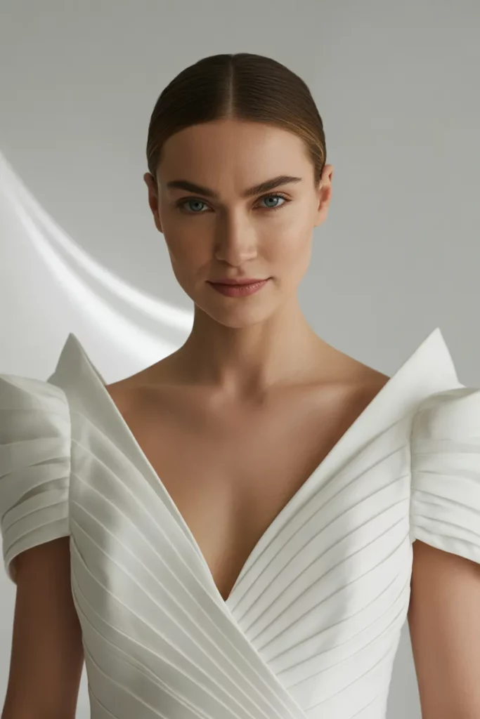 The Sleek-Back with a Messy Ballerina Bun